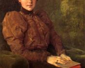 A Lady in Brown - 威廉·梅里特·查斯